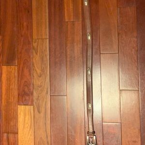 Leather belt, lightly used